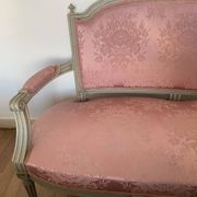 Vintage canapé / Antique banquette in Louis XVI style