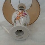 Porcelain bedside lamp, vintage