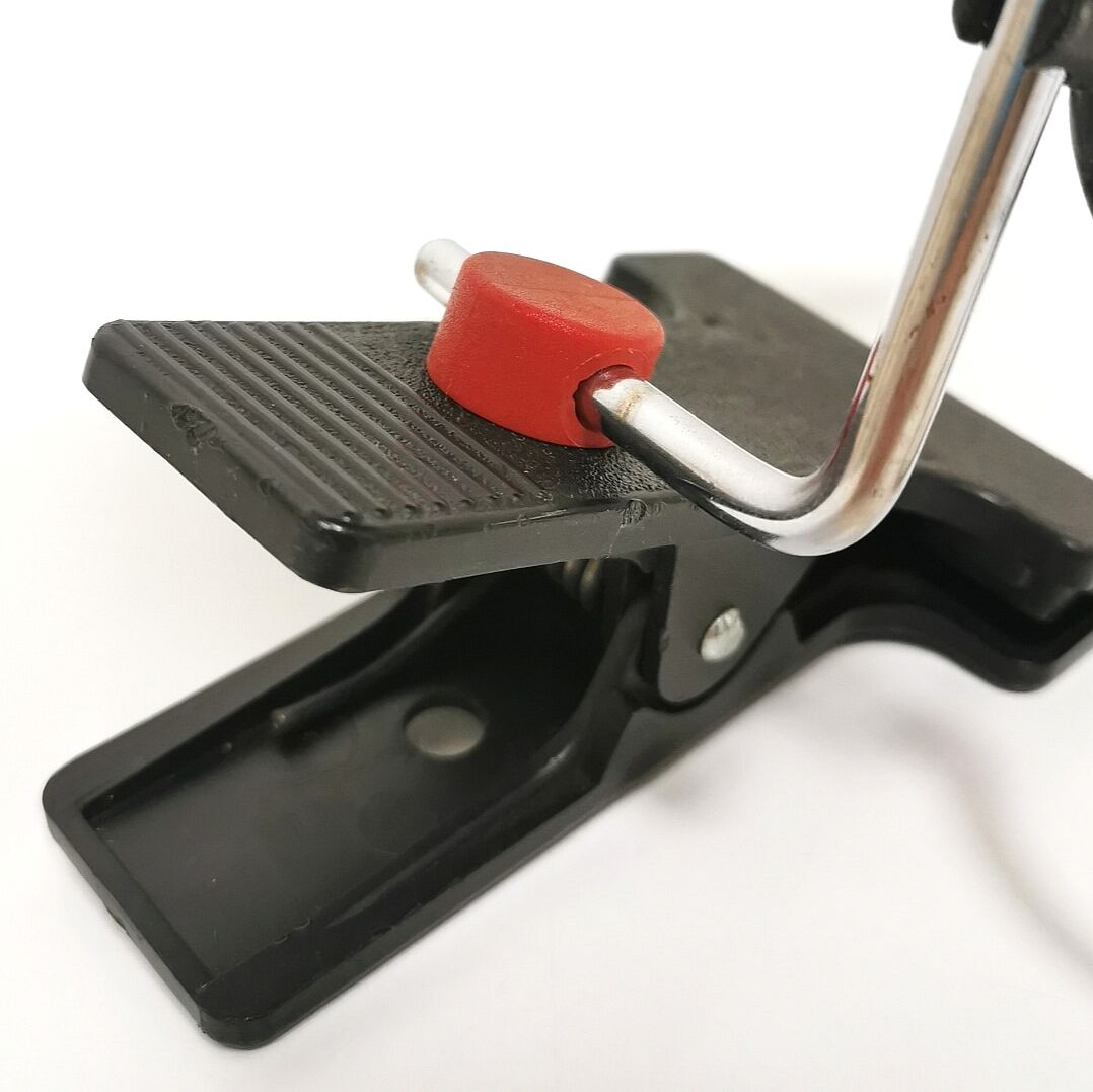 Vintage clip-on wall light/spotlight