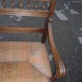 Old mulched bench