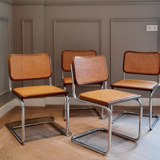 Suite of 4 chairs Cesca Marcel Breuer 60:70s
