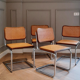 Suite of 4 chairs Cesca Marcel Breuer 60:70s