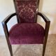 Set of 4 convertible armchairs