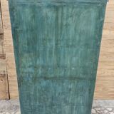 Ancien vaisselier Art déco en teck birman
