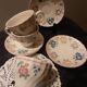 3 tasses thé anglaises, fleuries faience Ironstone Churchill