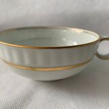 Service of 39 cups cups under pourer cups milk pot and sugar bernardaud porcelain Limoges