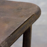 Industrial metal coffee table