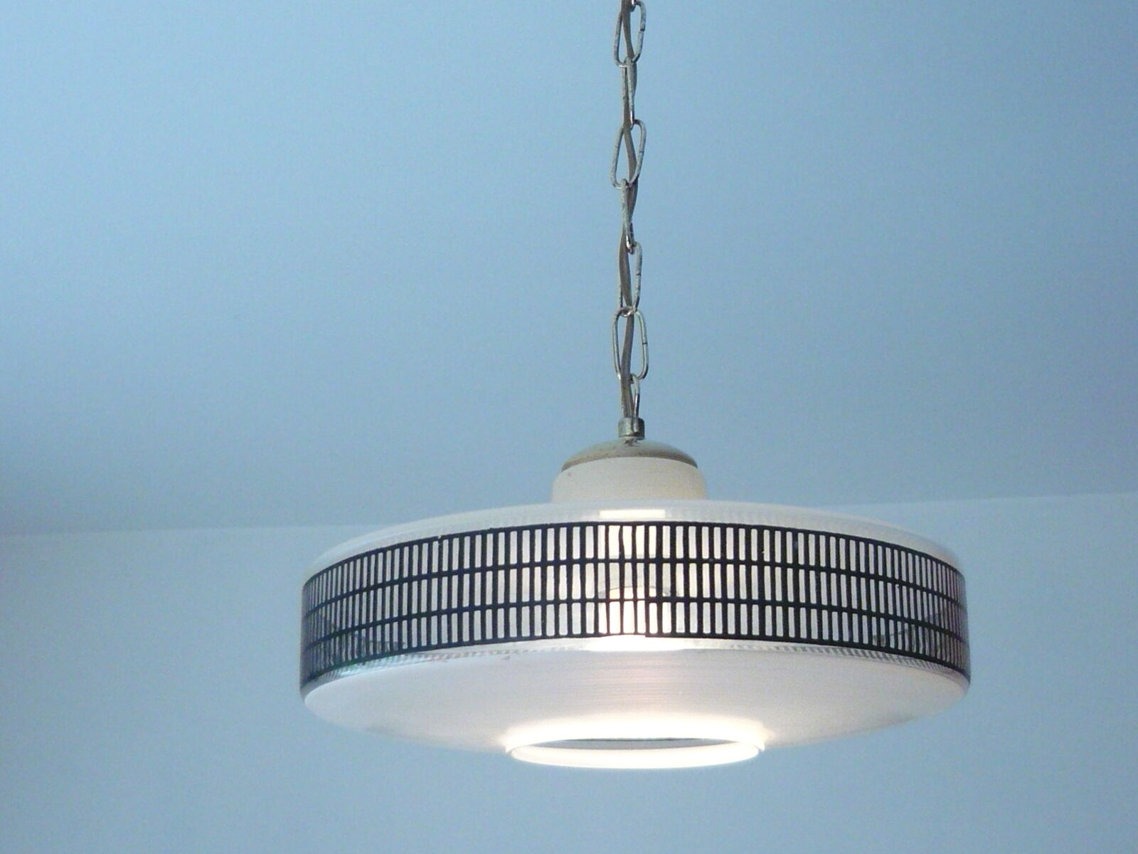 1950s opaline pendant