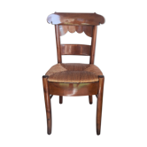 Ancient walnut mulch chair