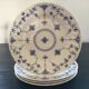 Lot de 4 assiettes en porcelaine anglaise