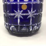 Vintage italian blue vase by Creart, 1960s