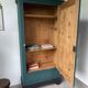 Green hosiery cabinet