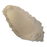 Large fish dish signed cm limoges cream / beige