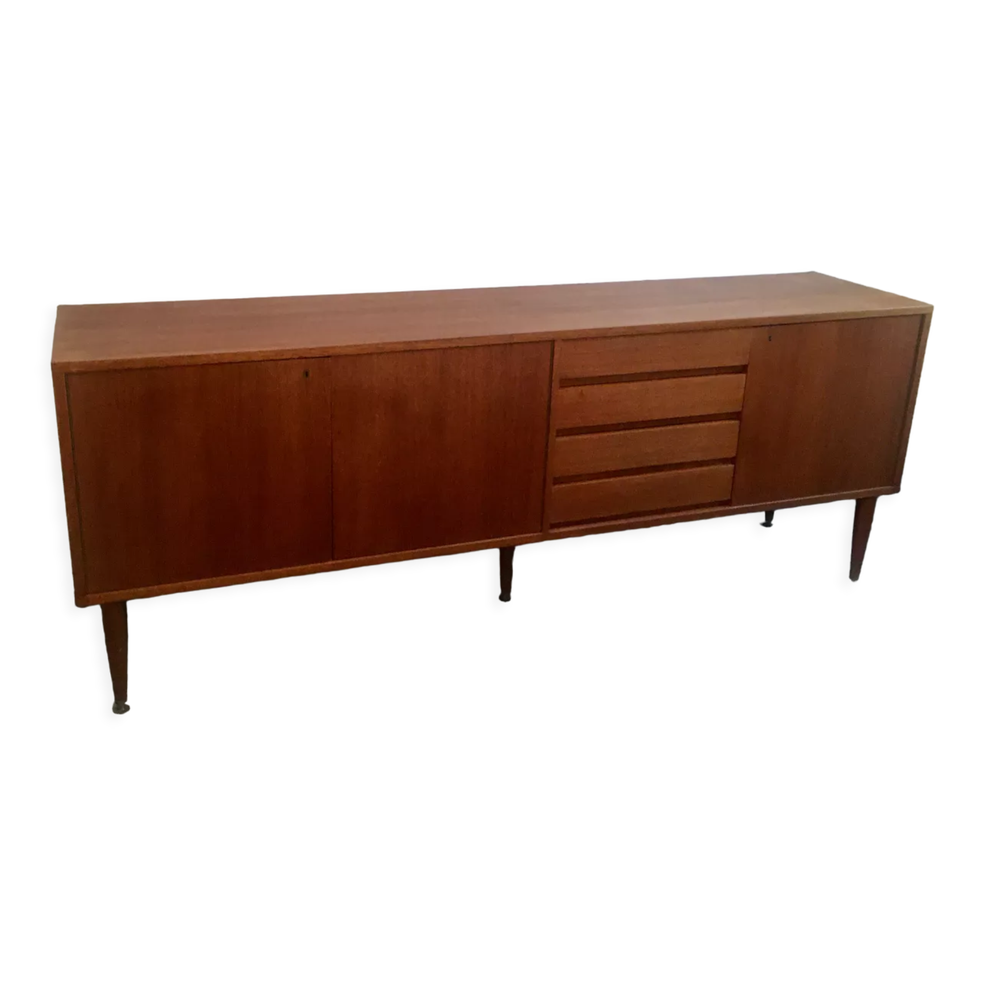 Teak enfilade, 1960s, Holland.