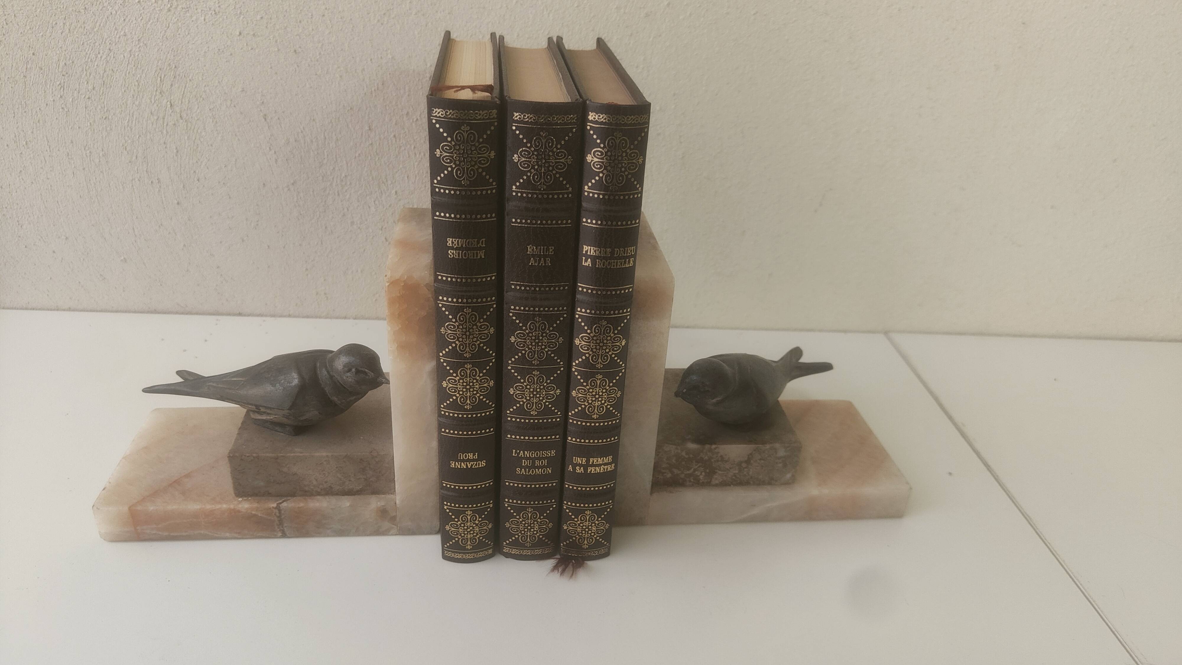 Paire de serre-livres Art déco