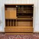 Teak veneer buffet bar from the 1980s.