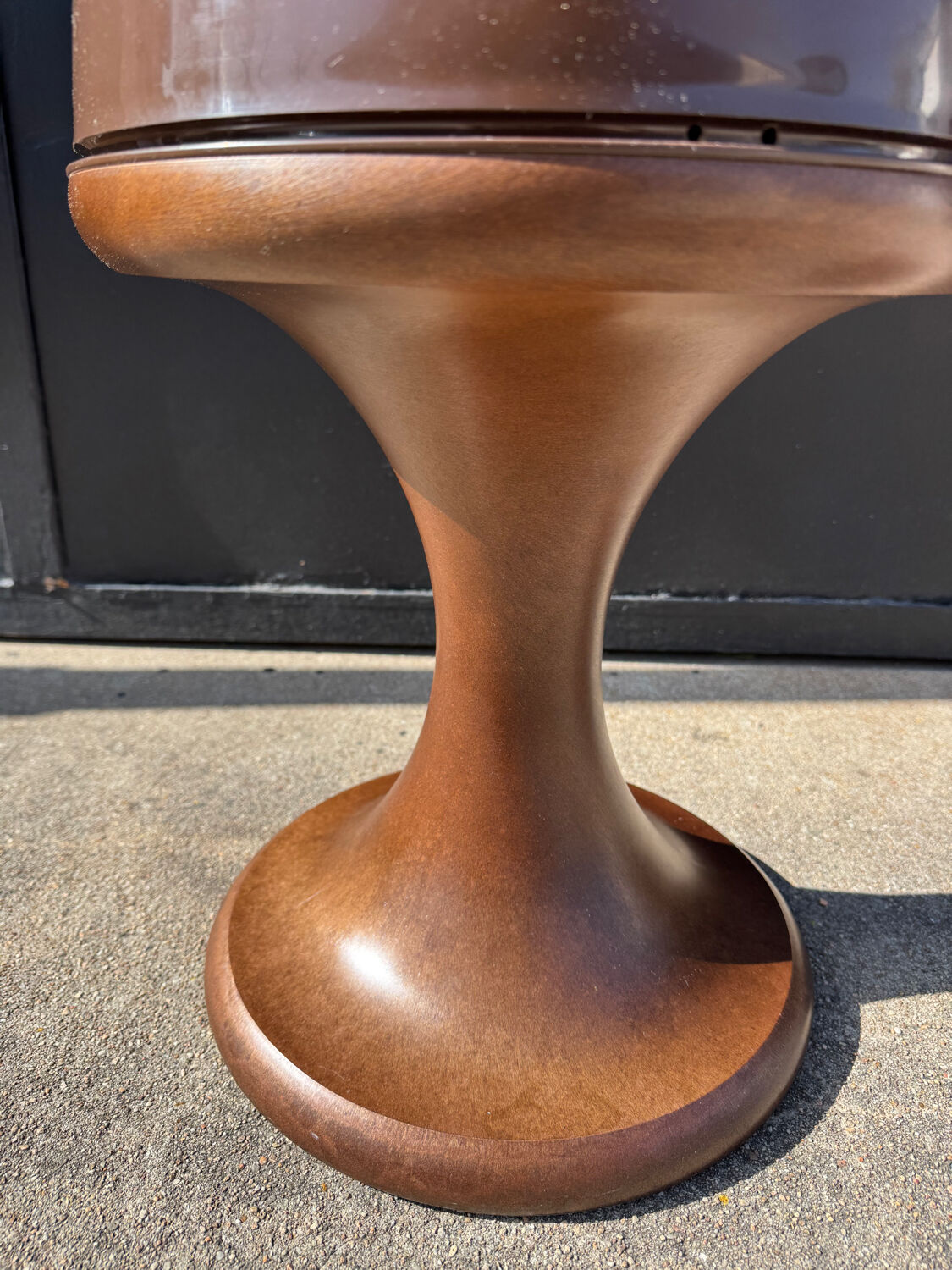Brown stool Emsa Germany 1970s