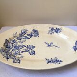 Longwy Iron Earth serving dish botanical collection