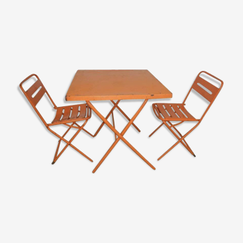 Ensemble table et chaises Brendola 1970 - Vinante Factory