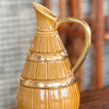 Vintage earthenware pitcher