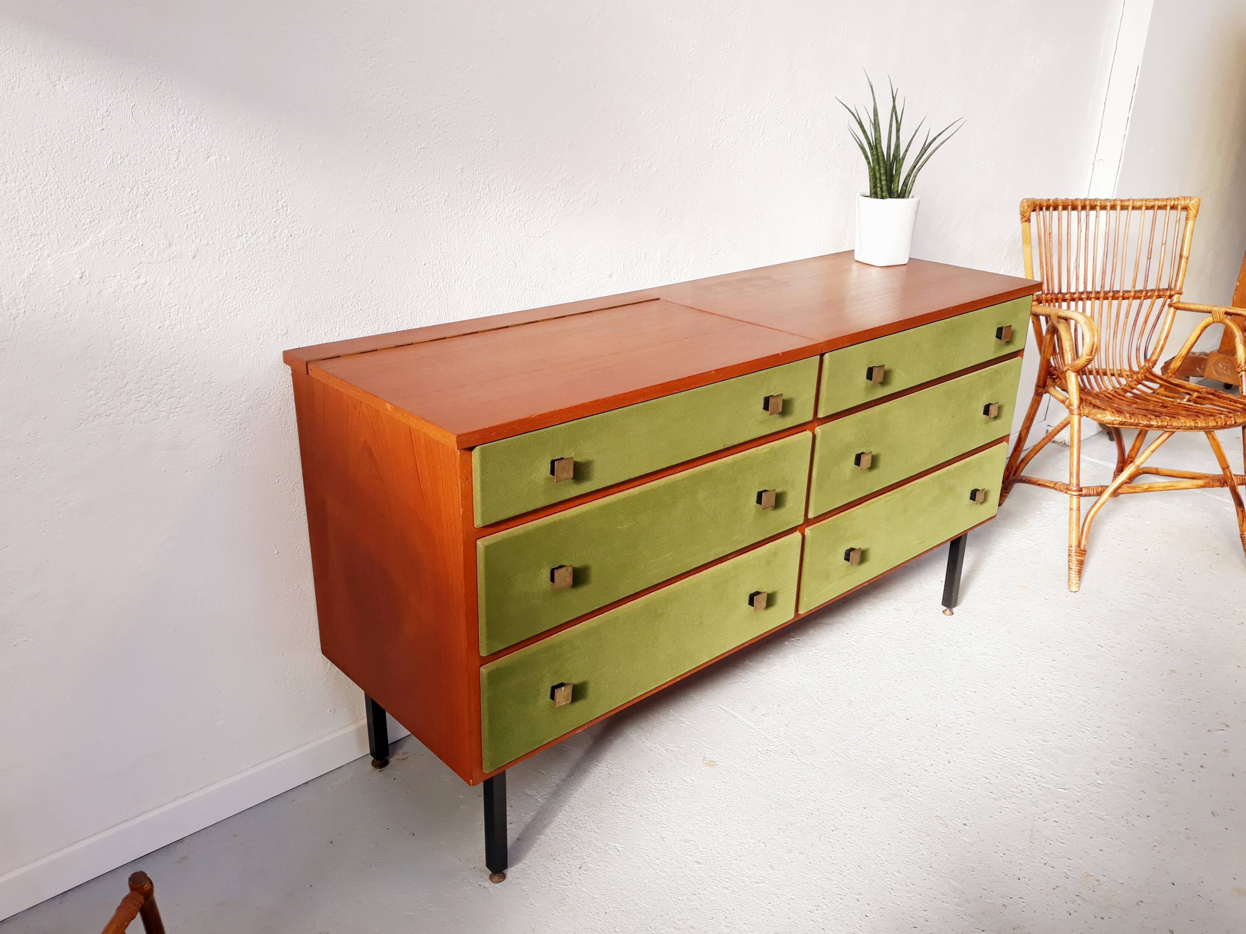 Commode coiffeuse design par Roger Landault