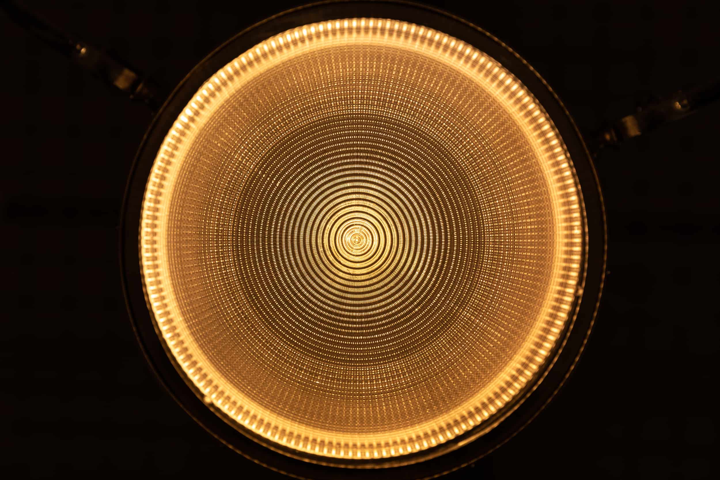 10" Chrome Holophane 'Stiletto' Chandelier