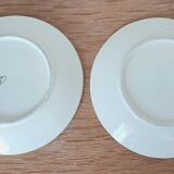 2 saucers or dessert plates - Vintage