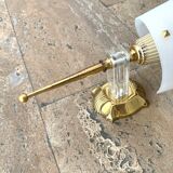Pair of brass wall light 60s