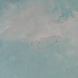 Oil painting on canvas signed Rossini