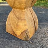 Pair of wooden end tables / stools