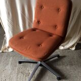 Paire de fauteuils pivotants 1970