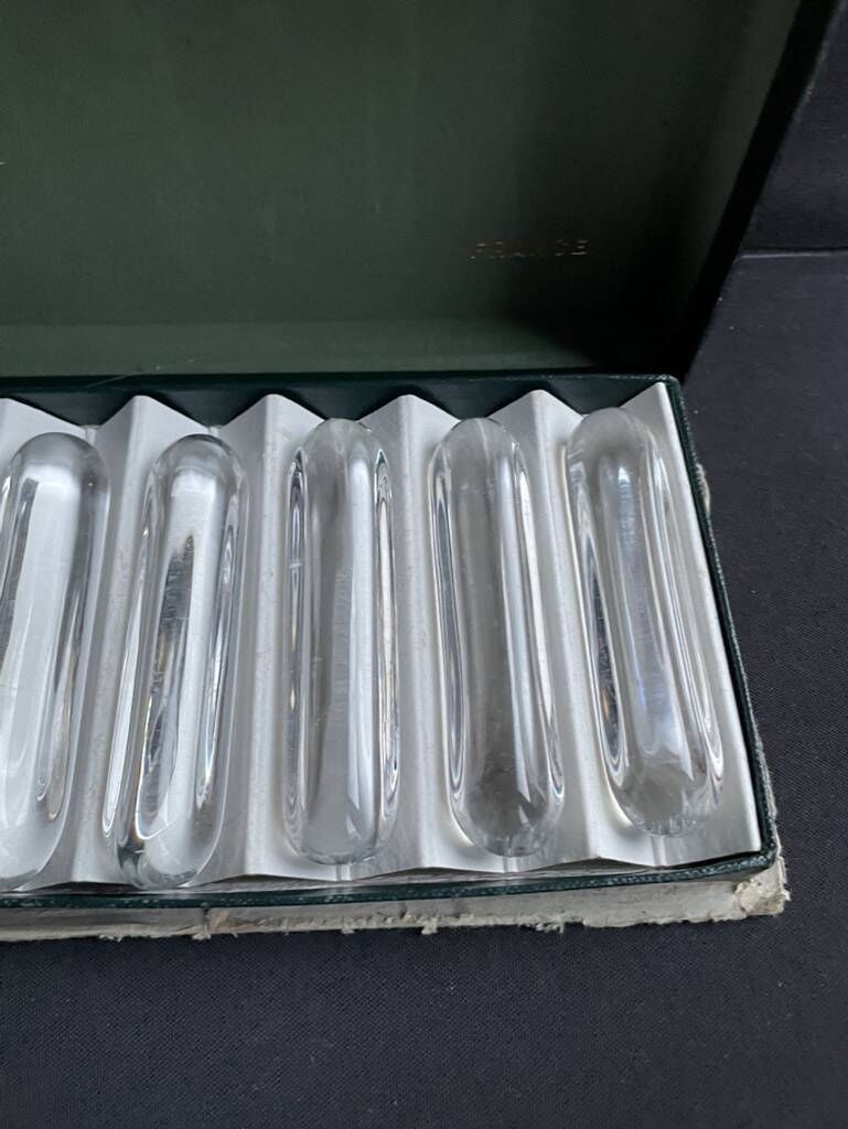 Daum France knife holder - Crystal