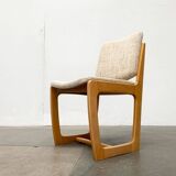 Set of German sled chairs from the mid-century, 1960s.