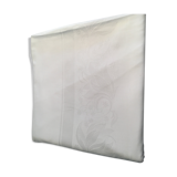 White cotton tablecloth 2.75m x 1.25m