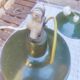 lot of enameled green suspensions