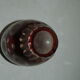 vase cut glass or bohemian crystal Chinese decoration Chinese glass