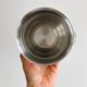 Matte silver metal ice bucket