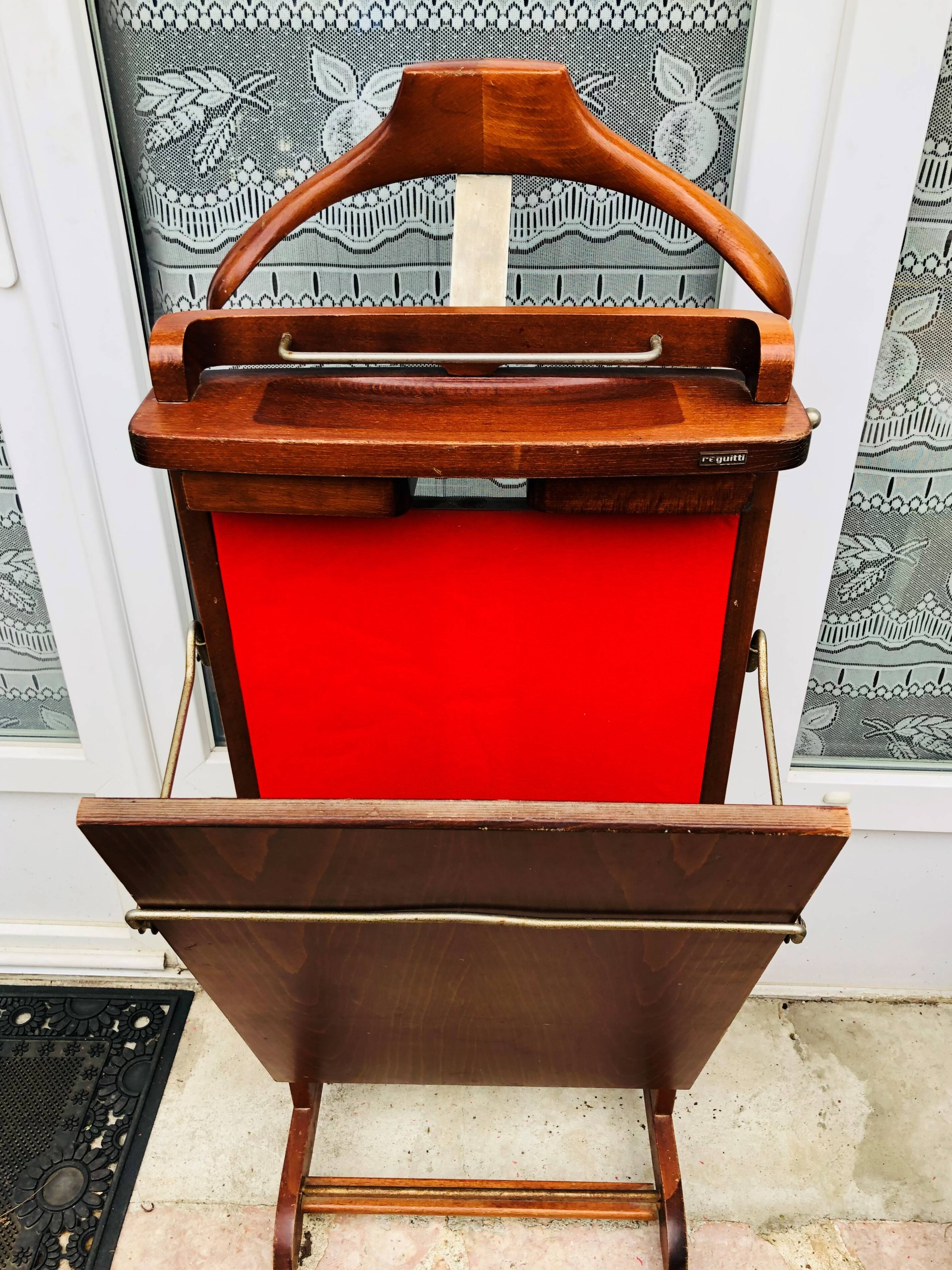 Old wooden night valet Reguitti