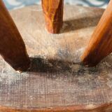 Brutalist tripod stool