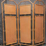 Industrial screen 3 panels years 50/60