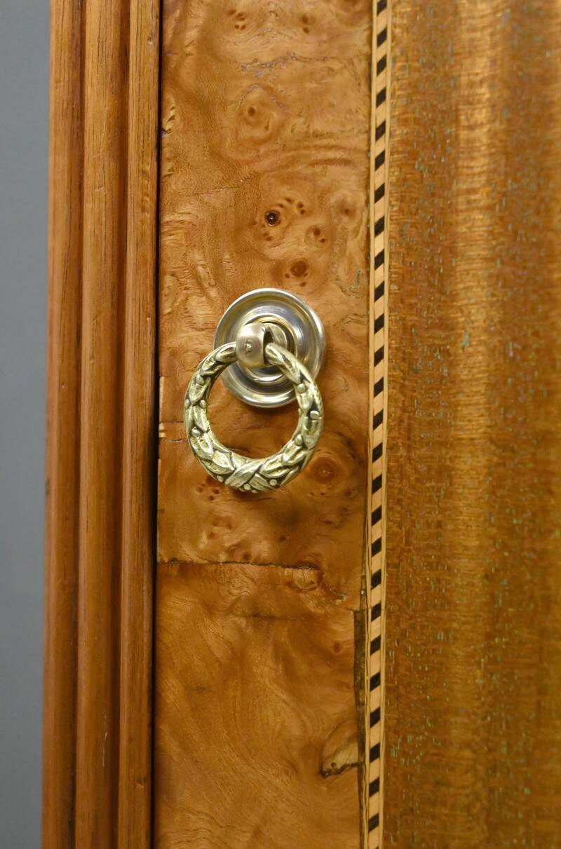 Furniture made of thuya burl and mahogany, Art Deco period – early 20th century.