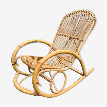 Rocking chair Rohe Noordwold vintage 60's