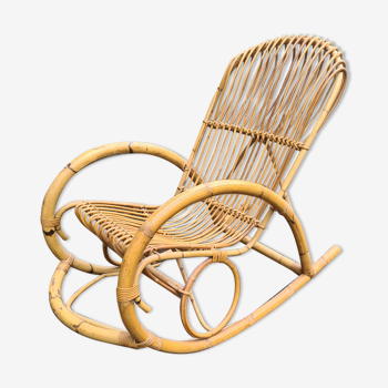 Rocking chair Rohe Noordwold vintage 1960