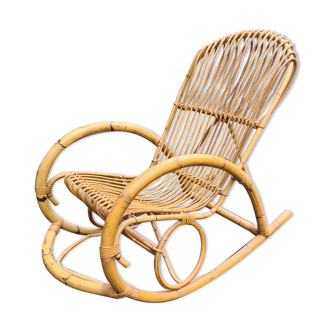 Rocking chair Rohe Noordwold vintage 60's