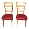 Paire de chaises rockabilly