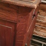 Low solid wood buffet