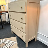 Vintage beige chest of drawers