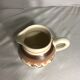 Old Quimper ceramic beige vintage ceramic jug