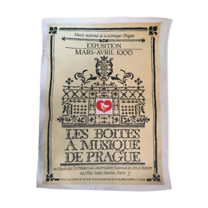 Affiche expo 1966 « Les boites