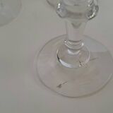 12 verres à vin blanc Portieux modèle Mirabeau h 12.2 cm
